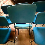 Set of 6 original chairs from the 60s/70s.