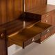 Italian mid century wall unit George Coslin for 3V Arredamenti, 1960s