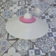 Space Age pendant light from the 70s