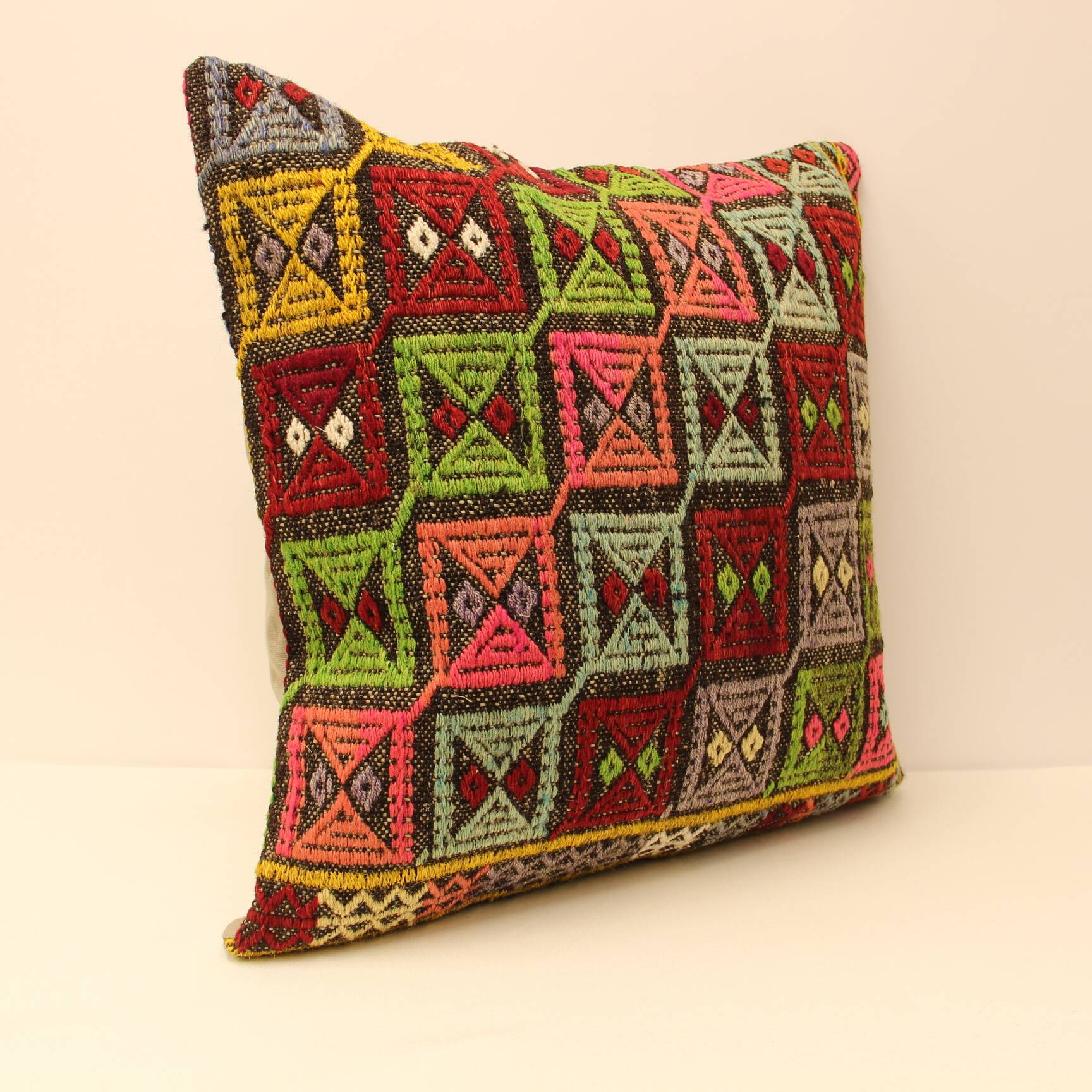 Turkish kilim cushion,60x60 cm,A-14