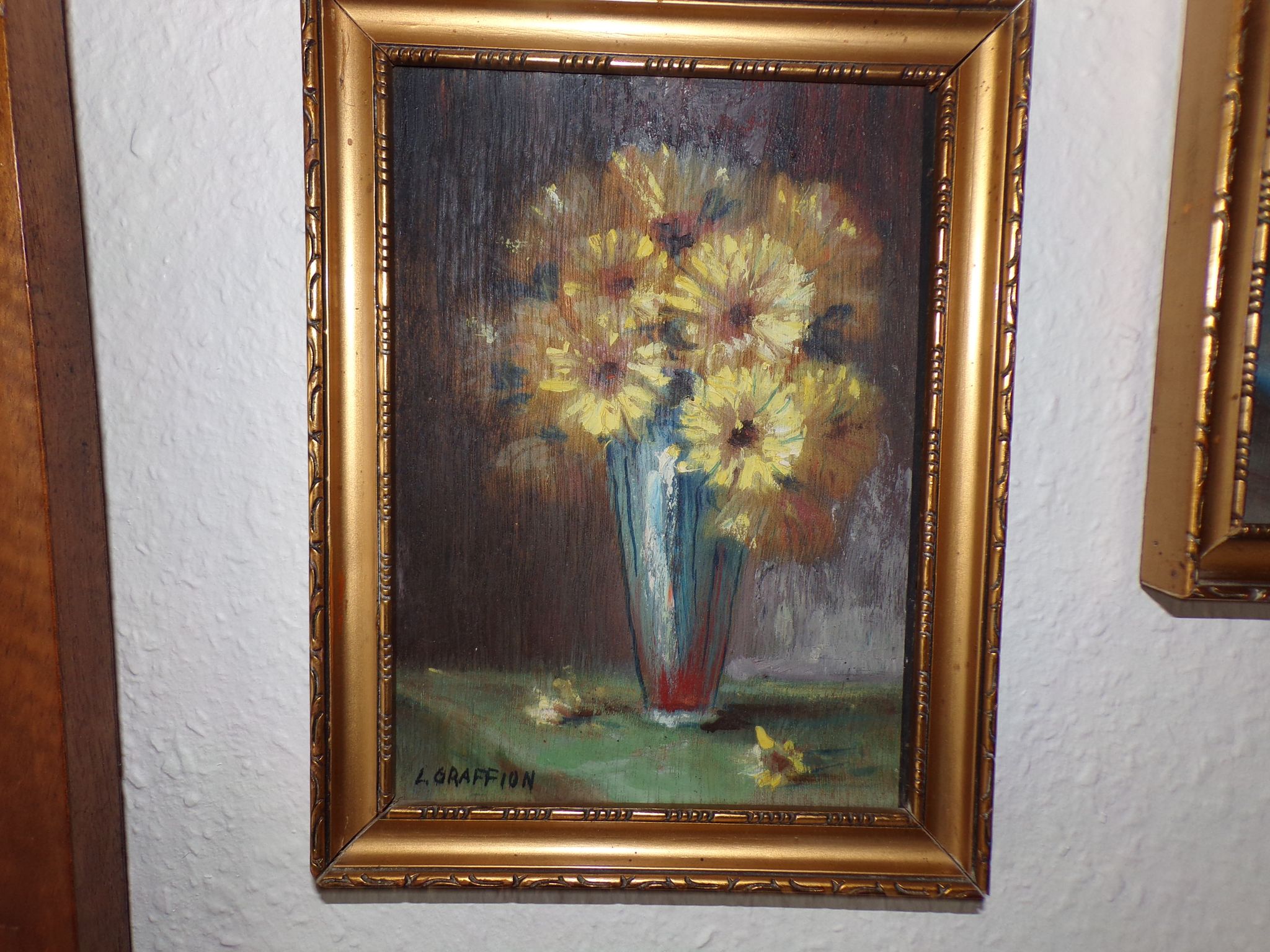 Pair of still life paintings signed