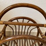 Rattan magazine door