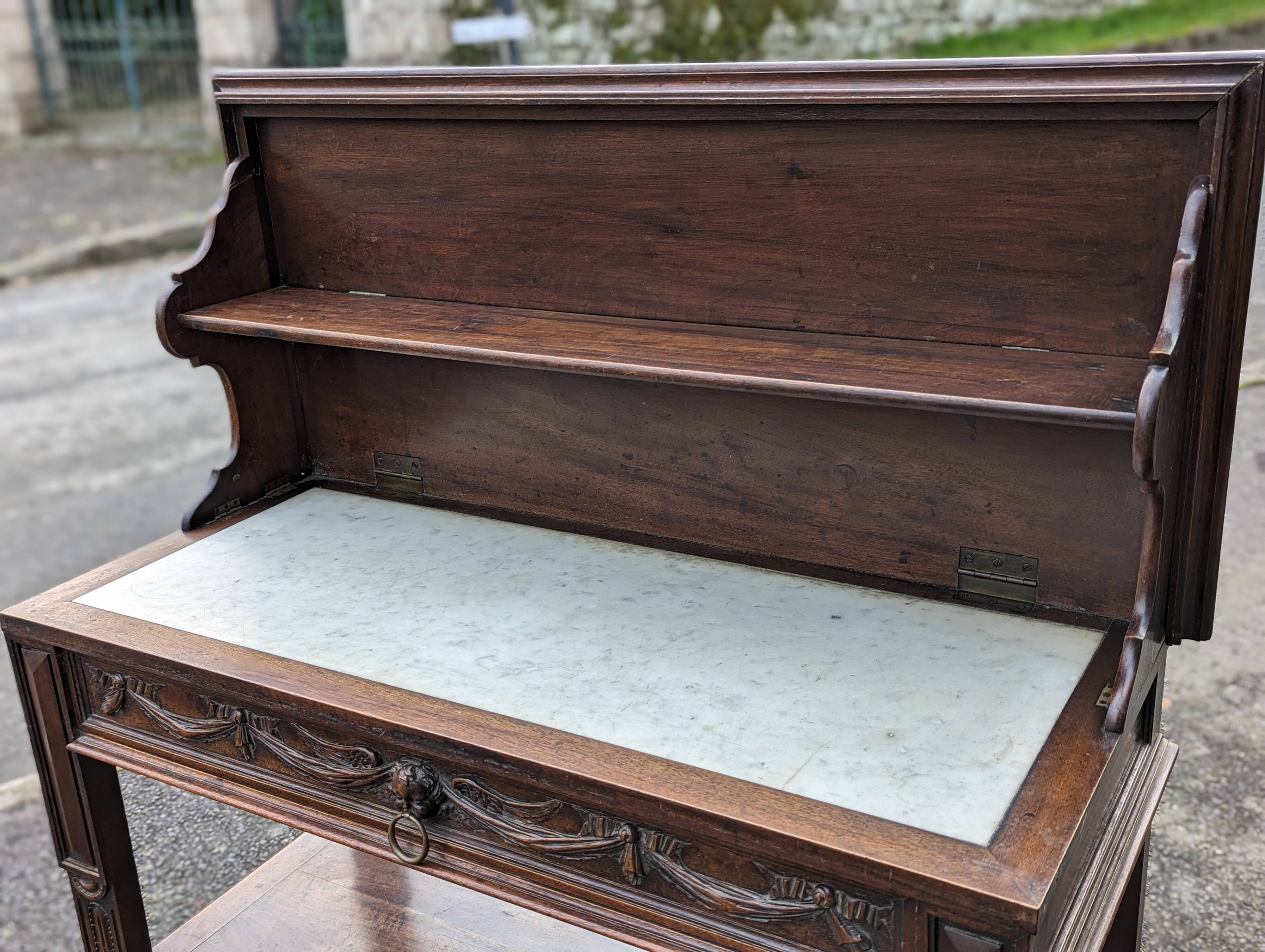 Mahogany sideboard console