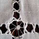 Chemin de table 53 x 78 cm textile ancien