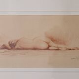 Jean Auguste Vyboud - Deux études de vie nue