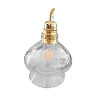 Suspension lamp walker globe vintage