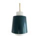 Suspension vintage en verre opalin 1960s