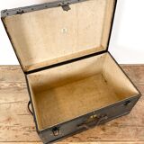 Antique trunk chest by c.e. ruegsegger bern swiss