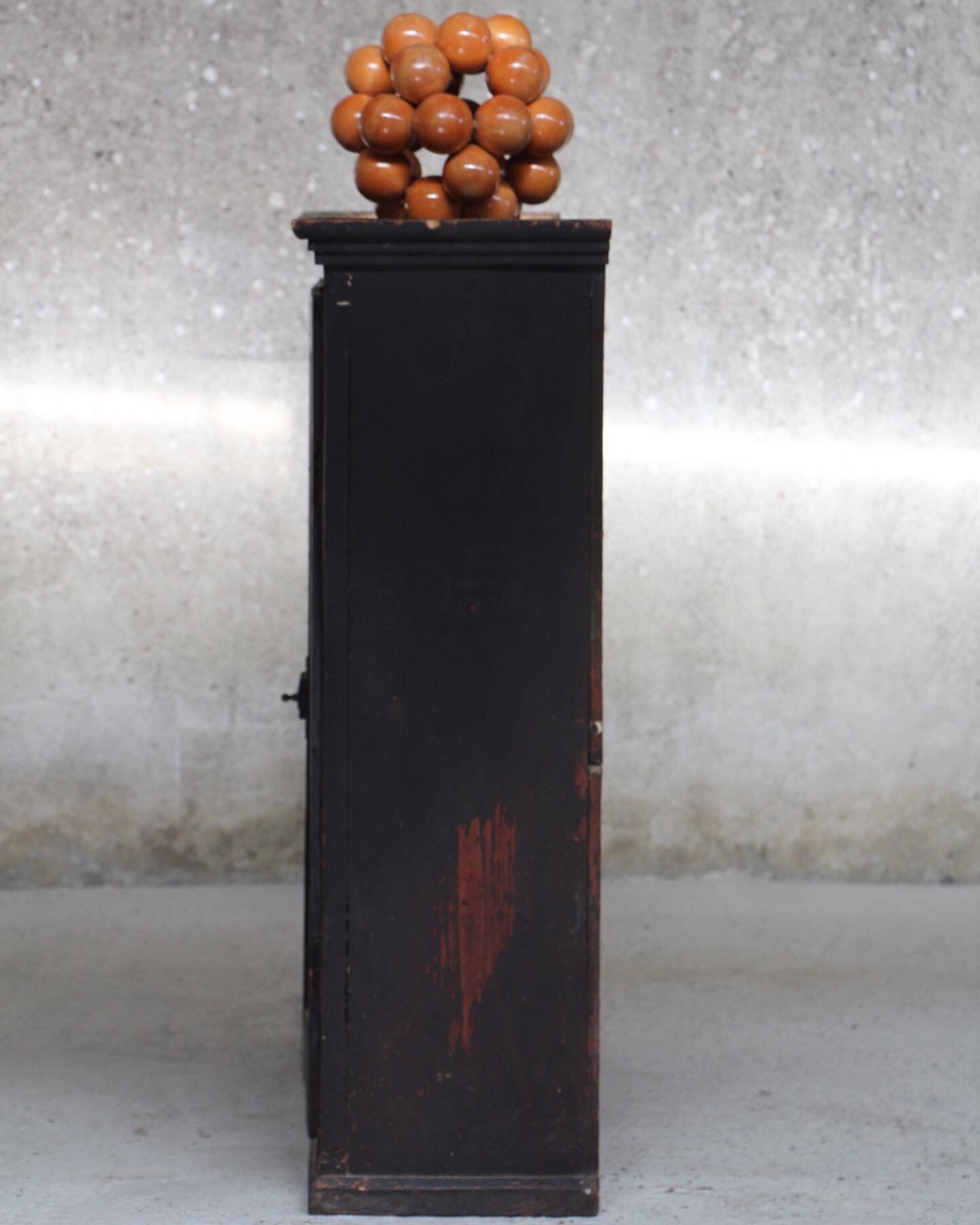 Rustic buffet French black 1920