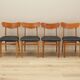 Set of four chairs, Danish design, 1970s, production: Denmark