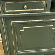 Paire de chevets art-déco en bois peint