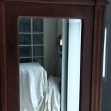 Vintage Parisian glass cabinet.