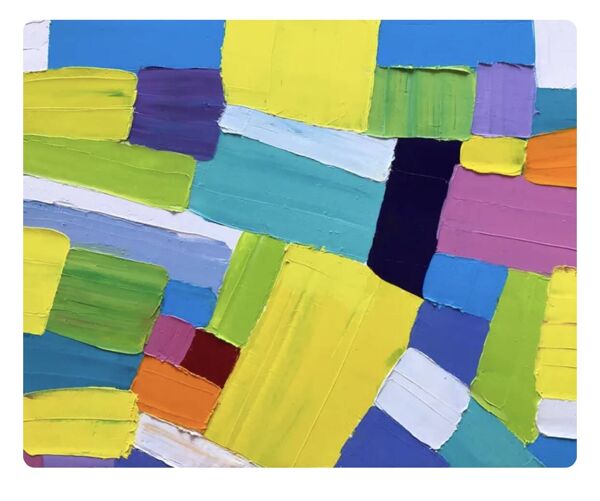 Tableau Huile au couteau