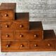 Mid-Century Japanese staircase furniture in solid wood