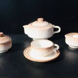 Tea service. Fat Lava. Brutalist. Vintage 60s.