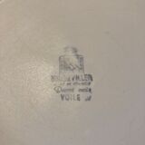 6 assiettes plates Voile Niderviller