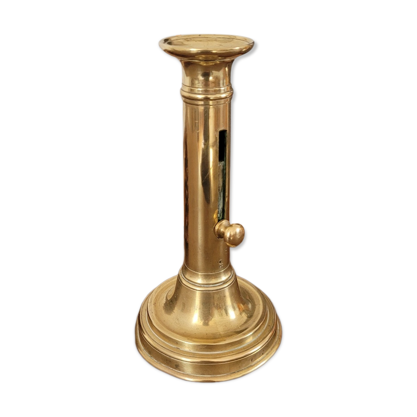Push candle holder with tiered base no. 1