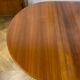 Table ronde scandinave avec rallonge