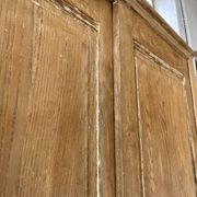 Large row of solid oak loom sliding doors
