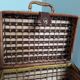 Wicker rattan suitcase