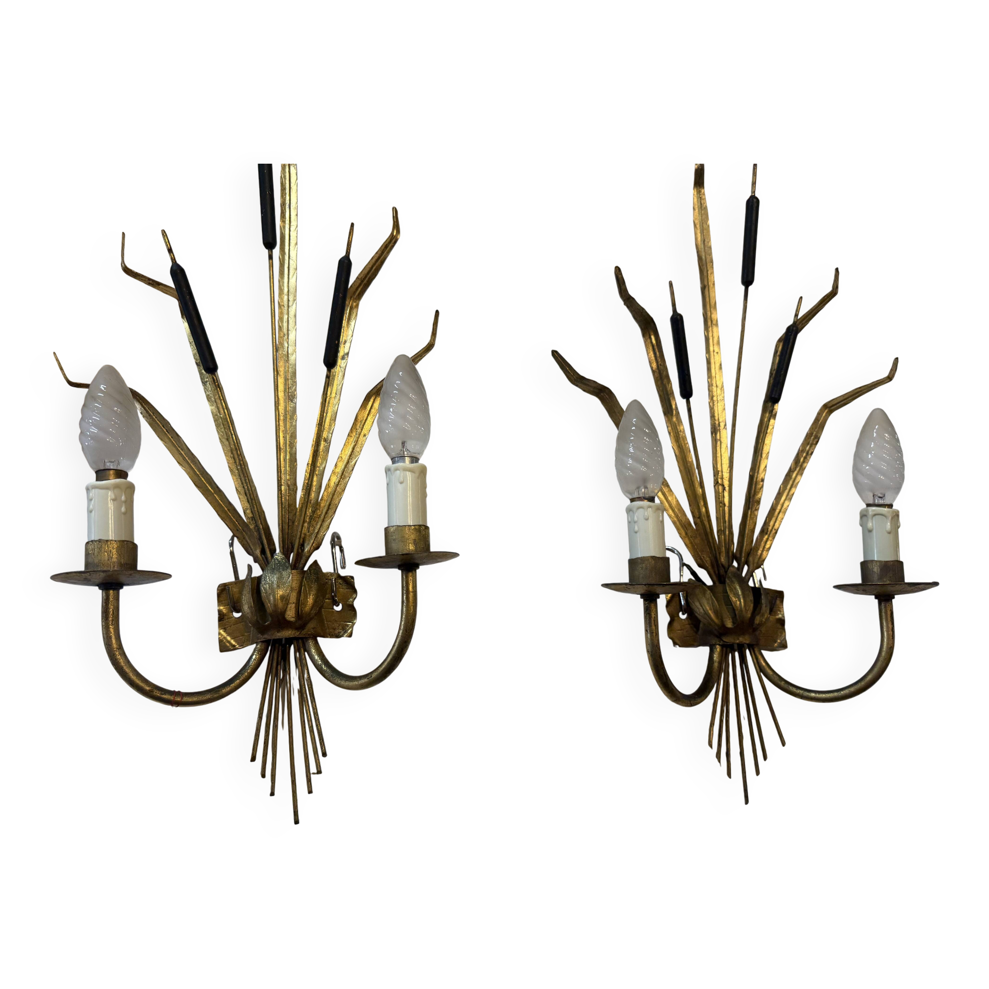 Pair of Maison Charles wall lights