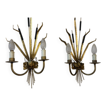 Pair of Maison Charles wall lights
