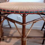 Rattan wicker garden salon rattan year 60