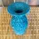 Vase bleu fat lava vintage
