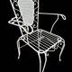 4 fauteuils Provençaux en fer forgé 60’s