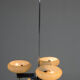 Art deco chandelier by zukov, 1940s
