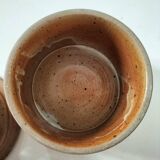 Antique water butter dish in stoneware – Handmade ceramics