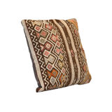 Rustic Handwoven Kilim Cushion Cover