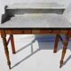 Meuble de toilette marbre