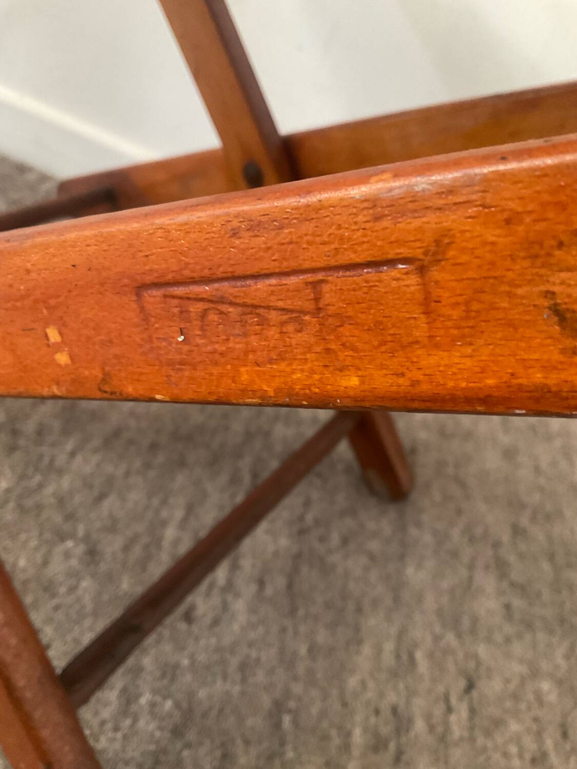 Torck folding stool from the 50s-60s