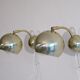 Paire d'appliques en laiton de Skeleftea 1970