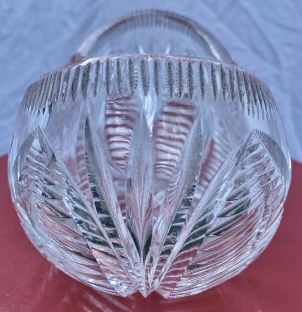 Corbeille coupe art déco en Cristal de Baccarat