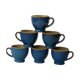 6 ceramic cups