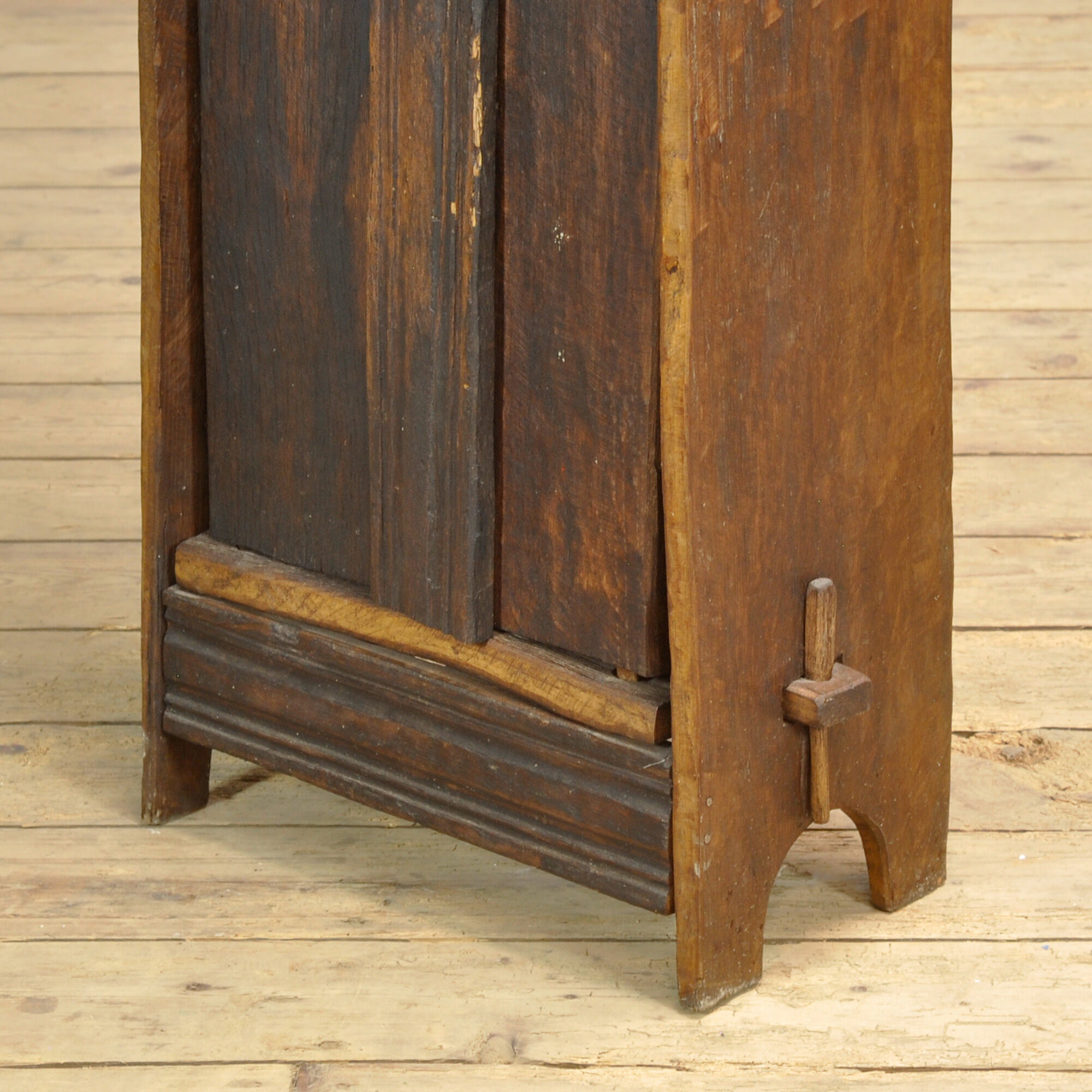 Romanian folk art cabinet, circa 1950