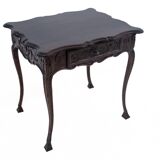 Antique table, Western Europe, late 19th century. After renovation.