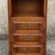 Chevet, chiffonnier, meuble d'appoint en bois, années 60
