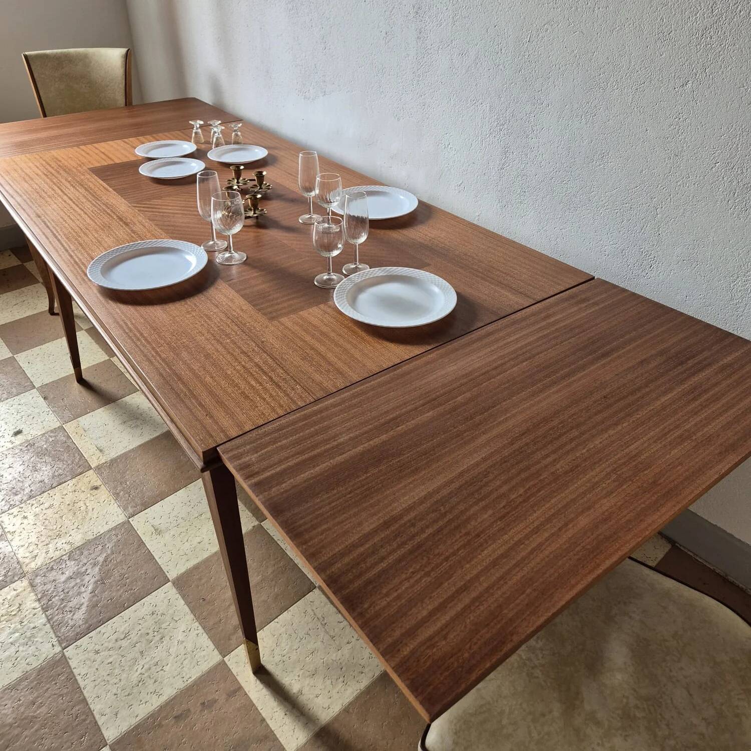 Table avec rallonge