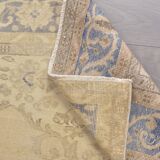 Oushak Handknotted Floral Rug sku 2166