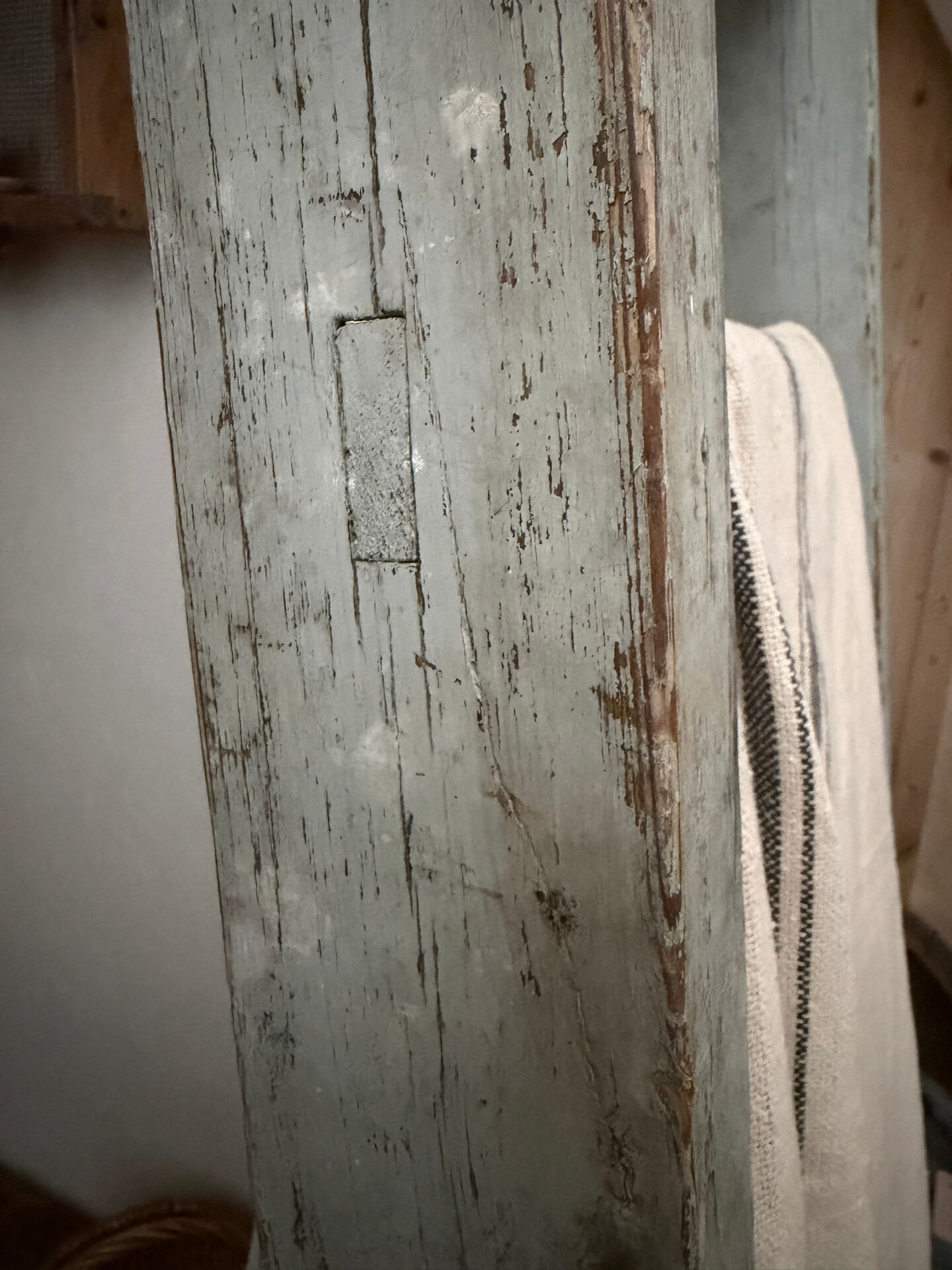 Grande échelle décorative ou porte serviette