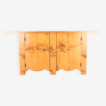 Vintage fir sideboard