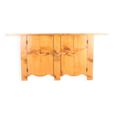 Vintage buffet in fir wood