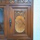 Buffet vaisselier époque Art Déco en ronce de noyer
