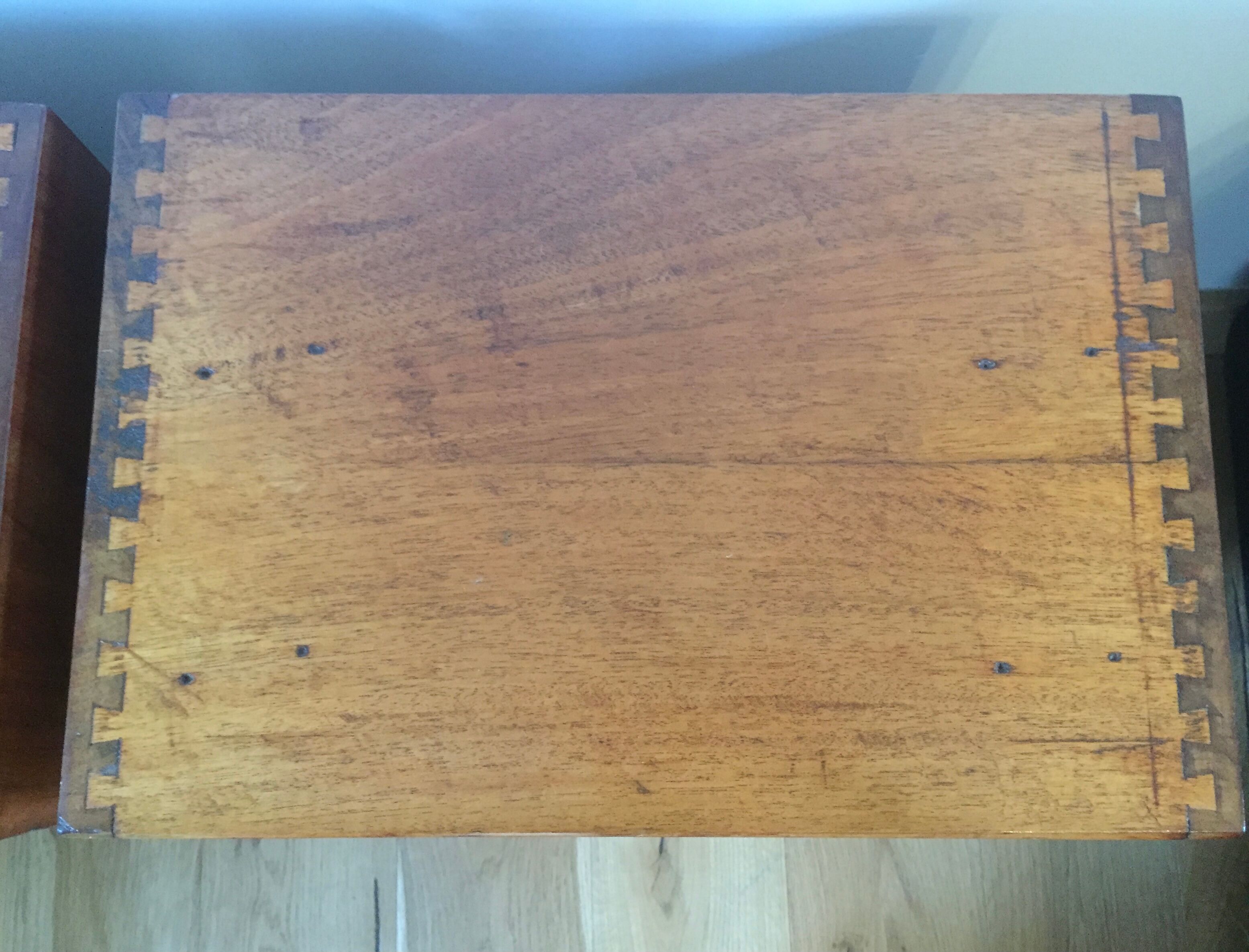 Pair of Iroko Science Lab Cupboards from 1950