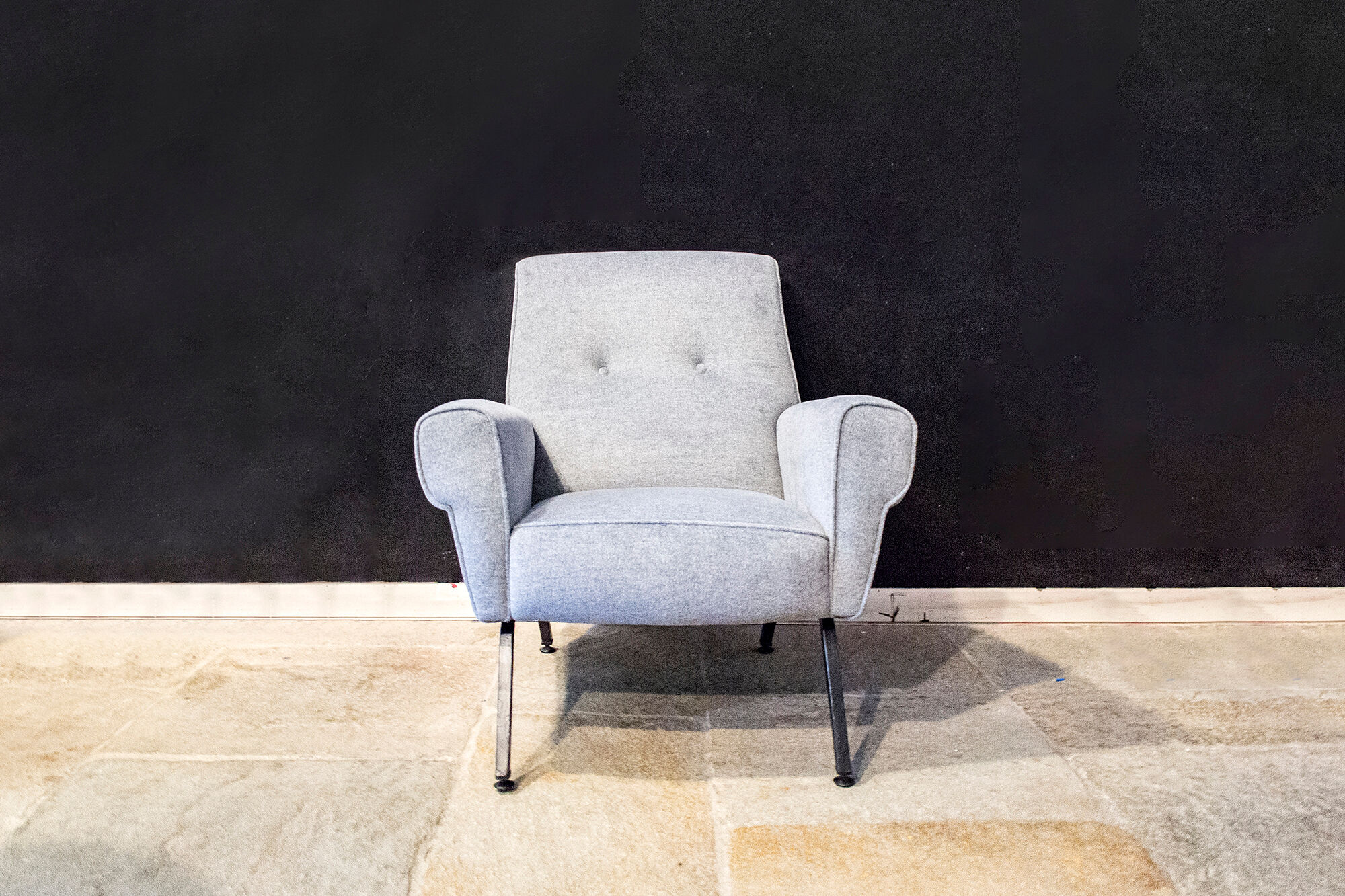 Paire de fauteuils Vintage Italie 60s