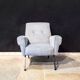 Paire de fauteuils Vintage Italie 60s