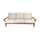 Three-seater teak sofa by Juul Kristensen for Glostrup, 1970s.